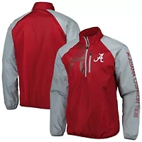 Alabama Crimson Tide NCAA Point Guard Raglan Half-Zip Jacket