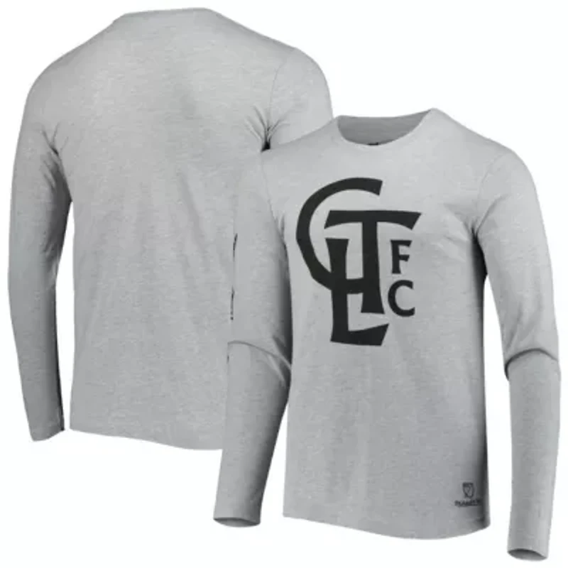 MLS ed Charlotte FC Logo Long Sleeve T-Shirt