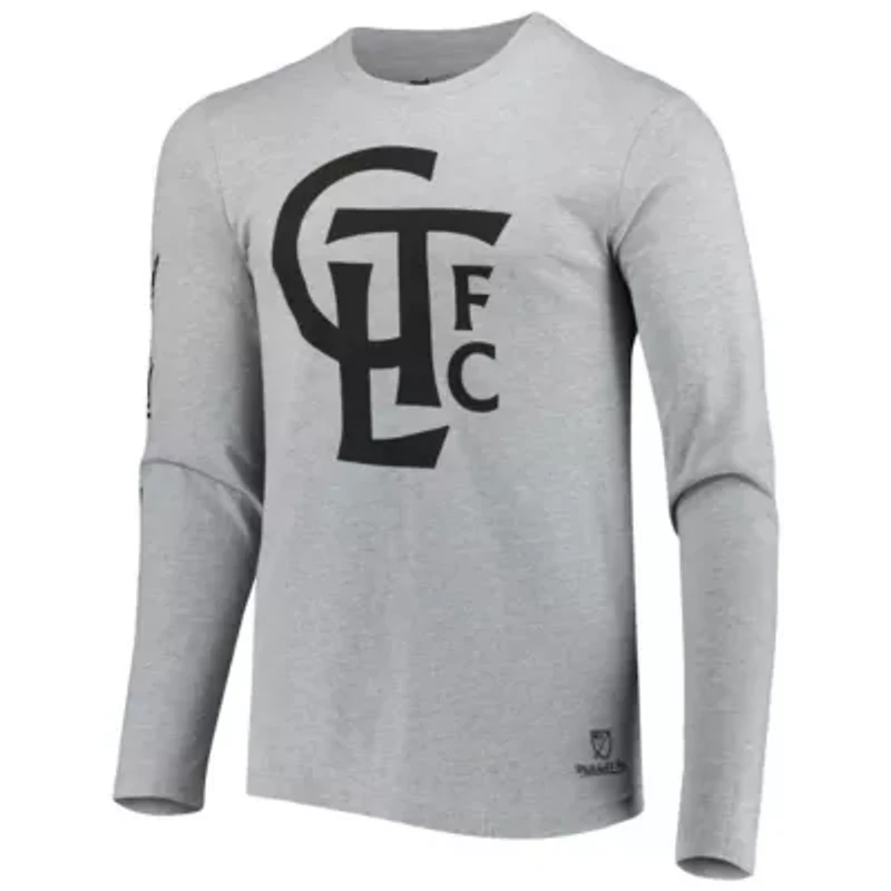 MLS ed Charlotte FC Logo Long Sleeve T-Shirt