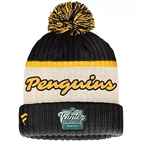 NHL Fanatics Pittsburgh Penguins 2023 NHL Winter Classic Cuffed Knit Hat with Pom