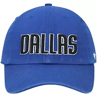 NBA Dallas Mavericks Clean Up Wordmark Adjustable Hat