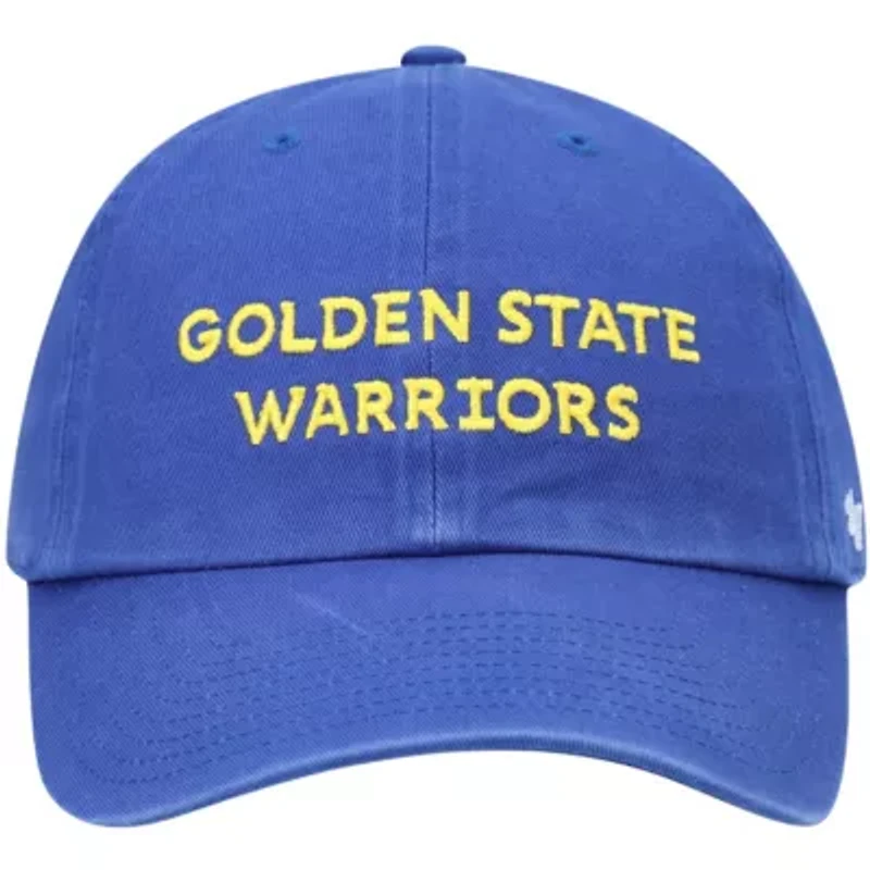 NBA Golden State Warriors Clean Up Wordmark Adjustable Hat