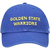NBA Golden State Warriors Clean Up Wordmark Adjustable Hat