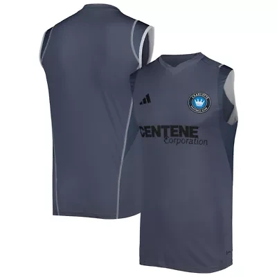 MLS Charlotte FC 2023 On-Field Sleeveless Training Jersey