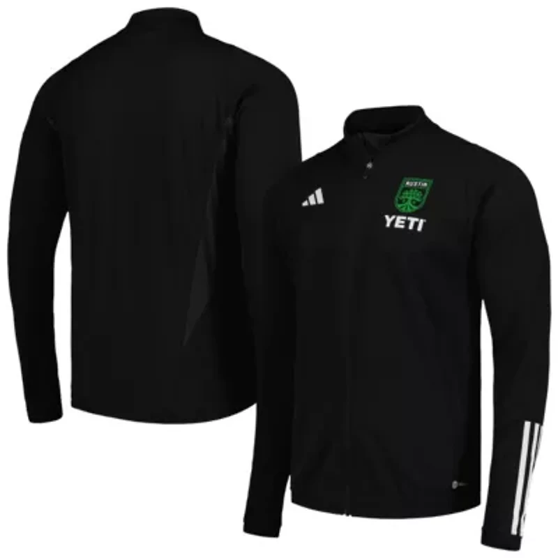MLS Austin FC 2023 On-Field AEROREADY Full-Zip Training Top