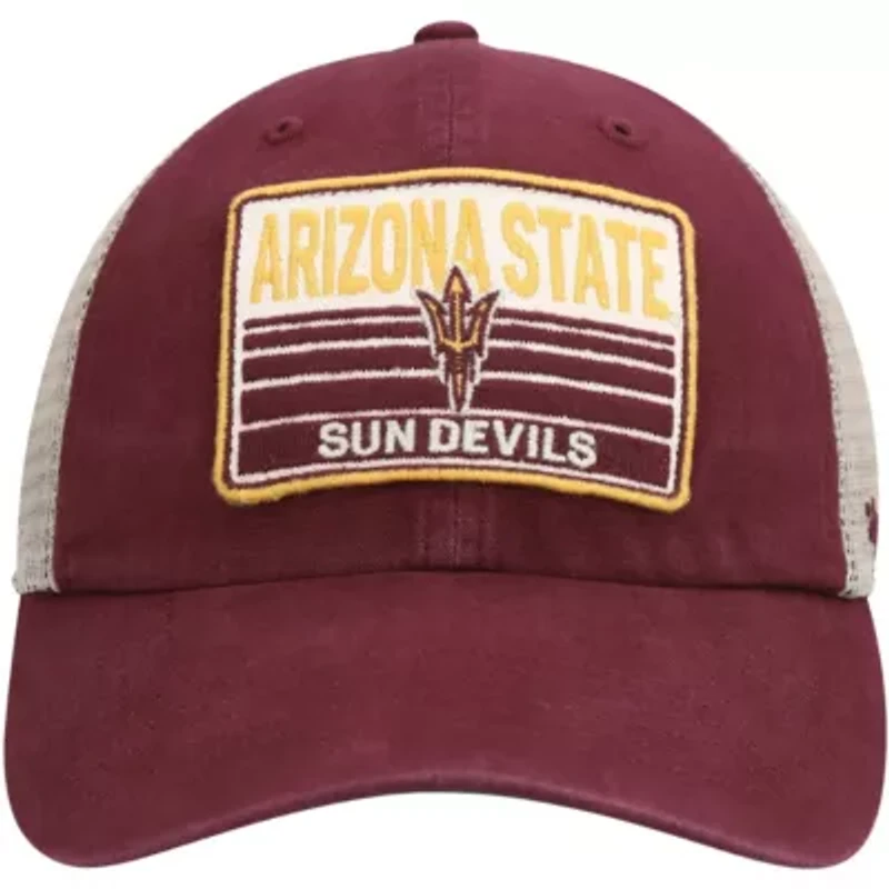 NCAA Arizona State Sun Devils Four Stroke Clean Up Trucker Snapback Hat