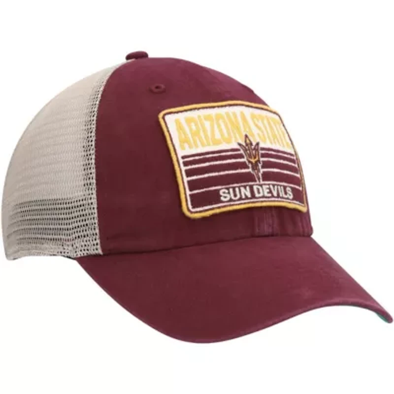 NCAA Arizona State Sun Devils Four Stroke Clean Up Trucker Snapback Hat
