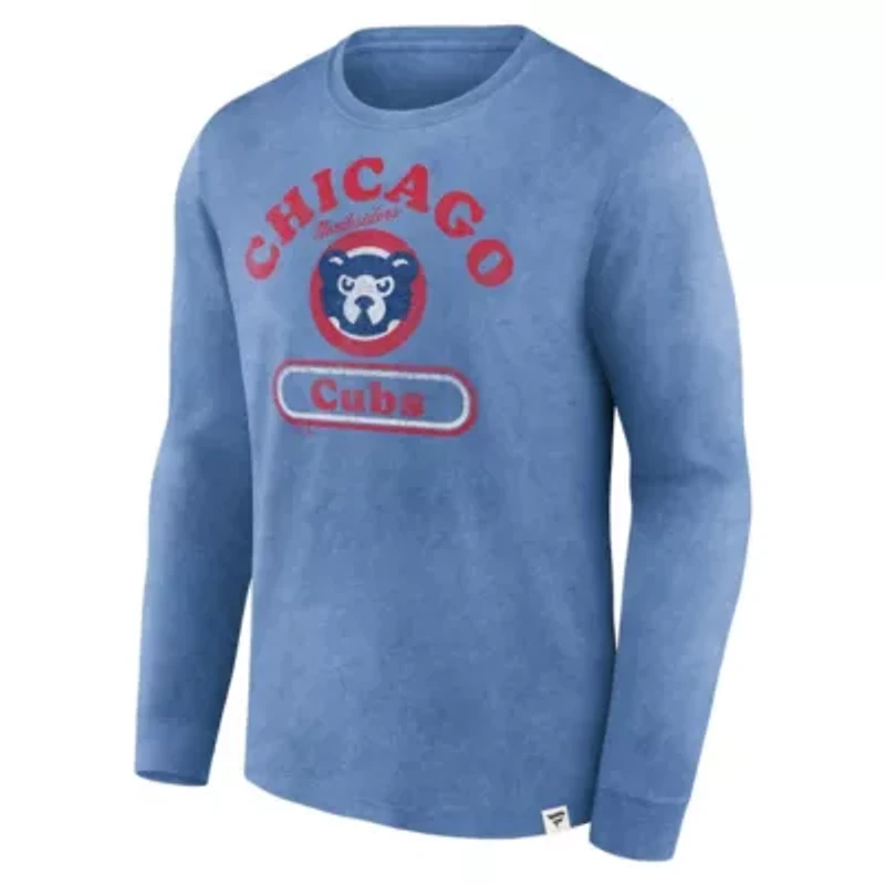 MLB Fanatics Chicago Cubs Circus Catch Long Sleeve T-Shirt