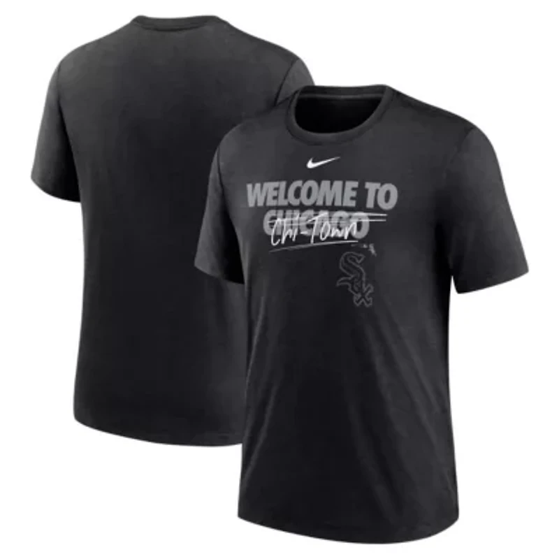 Chicago White Sox MLB Nike Home Spin Tri-Blend T-Shirt