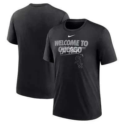 Chicago White Sox MLB Nike Home Spin Tri-Blend T-Shirt