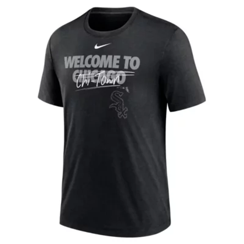 Chicago White Sox MLB Nike Home Spin Tri-Blend T-Shirt
