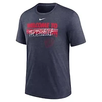 MLB Nike Washington Nationals Home Spin Tri-Blend T-Shirt