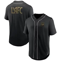 MLS Fanatics LAFC Third Period Fashion Baseball Button-Up Jersey
