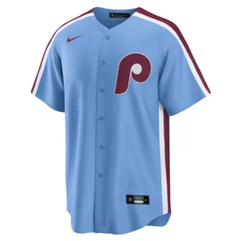 MLB Nike Kyle Schwarber Light Philadelphia Phillies Alternate, 1st Replica Jersey