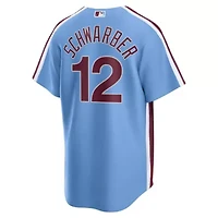 MLB Nike Kyle Schwarber Light Philadelphia Phillies Alternate, 1st Replica Jersey