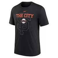 MLB Nike San Francisco Giants Rewind Retro Tri-Blend T-Shirt