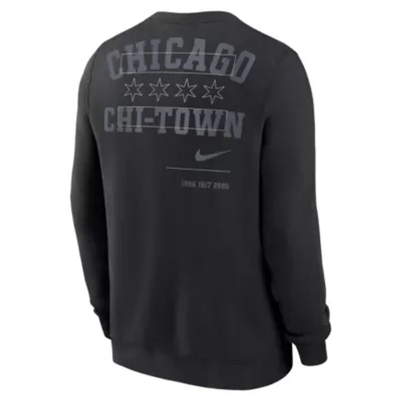 Chicago White Sox MLB Nike Statement Ball Game Fleece Pullover Sweatshirt
