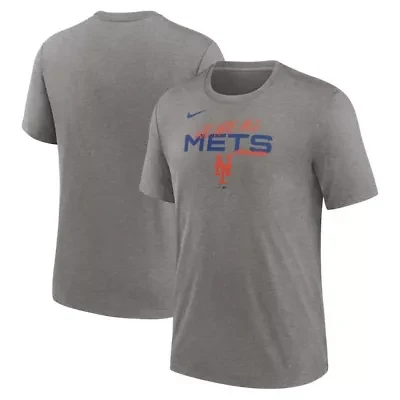 MLB Nike New York Mets We Are All Tri-Blend T-Shirt