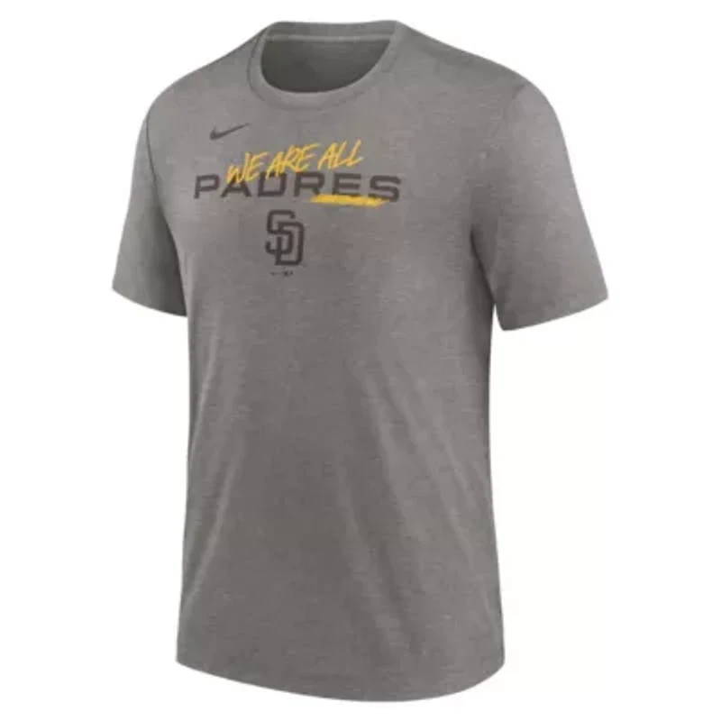 MLB Nike San Diego Padres We Are All Tri-Blend T-Shirt