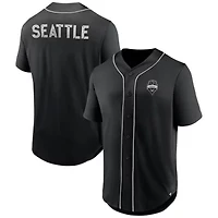 MLS Fanatics Seattle Sounders FC Third Period Fashion Baseball Button-Up Jersey