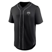 MLS Fanatics Seattle Sounders FC Third Period Fashion Baseball Button-Up Jersey