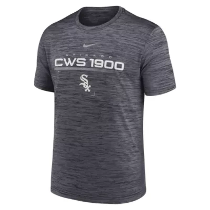 Chicago White Sox MLB Nike Wordmark Velocity Performance T-Shirt