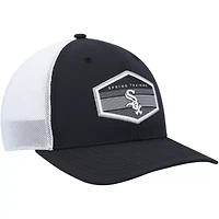 Chicago White Sox MLB Black/White Chicago Sox Spring Training Burgess Trucker Adjustable Hat