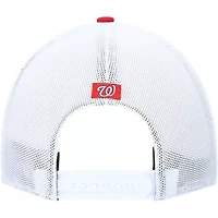 MLB Red/White Washington Nationals Spring Training Burgess Trucker Adjustable Hat