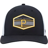 MLB Black/White Pittsburgh Pirates Spring Training Burgess Trucker Adjustable Hat