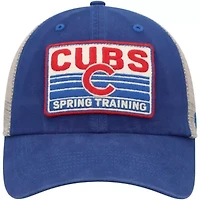 MLB Royal/Tan Chicago Cubs Four Stroke Clean Up Trucker Snapback Hat