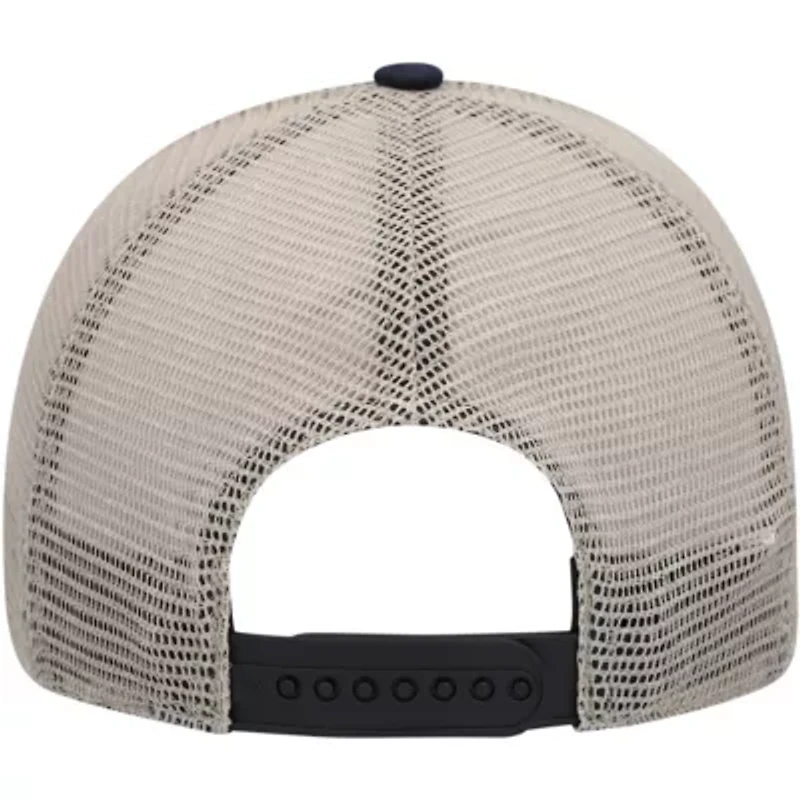 MLB Black/Tan San Francisco Giants Four Stroke Clean Up Trucker Snapback Hat