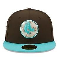 Boston Red Sox MLB Brown/Mint Walnut 59FIFTY Fitted Hat