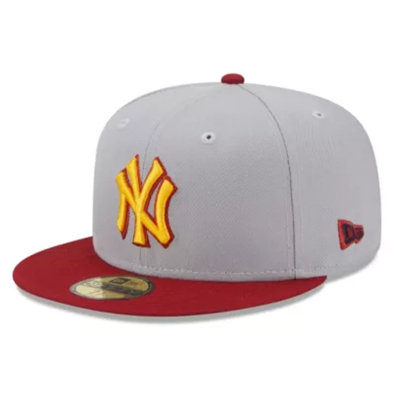 MLB Gray/Red New York Yankees World Series s Undervisor 59FIFTY Fitted Hat