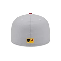 Chicago White Sox MLB Gray/Red Undervisor 59FIFTY Fitted Hat
