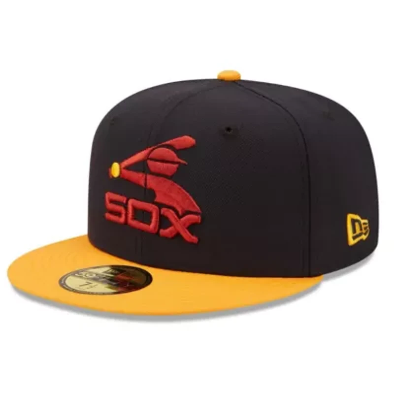 Chicago White Sox MLB Navy/Gold Primary Logo 59FIFTY Fitted Hat