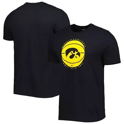 NCAA Nike Iowa Hawkeyes Basketball Logo T-Shirt