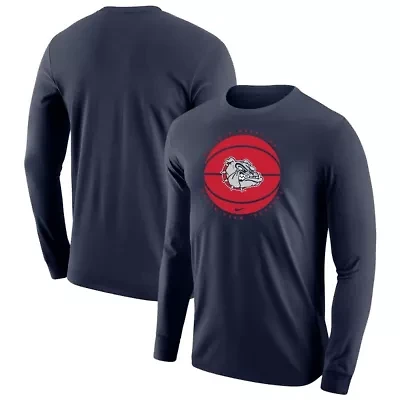 Gonzaga University Bulldogs NCAA Nike Basketball Long Sleeve T-Shirt