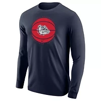 Gonzaga University Bulldogs NCAA Nike Basketball Long Sleeve T-Shirt