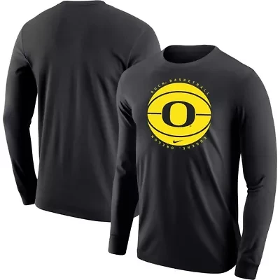 NCAA Nike Oregon Ducks Basketball Long Sleeve T-Shirt