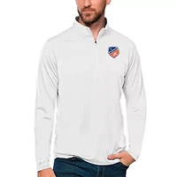MLS FC Cincinnati Tribute Quarter-Zip Pullover Top