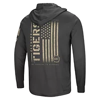 NCAA Clemson Tigers Team OHT Military Appreciation Long Sleeve Hoodie T-Shirt