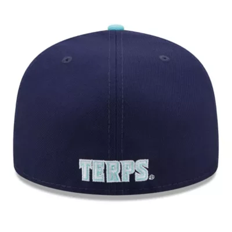 NCAA Navy/Light Maryland Terrapins 59FIFTY Fitted Hat