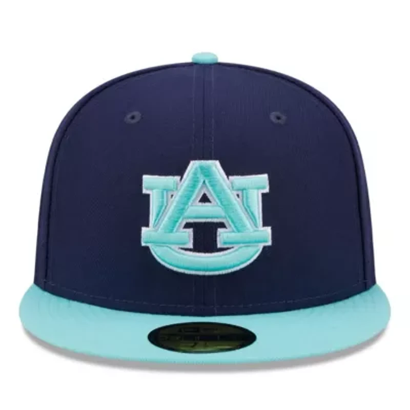 NCAA Navy/Light Auburn Tigers 59FIFTY Fitted Hat