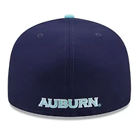 NCAA Navy/Light Auburn Tigers 59FIFTY Fitted Hat