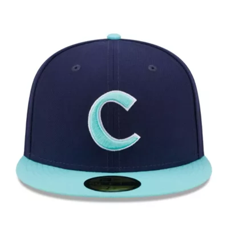 NCAA Navy/Light Clemson Tigers 59FIFTY Fitted Hat