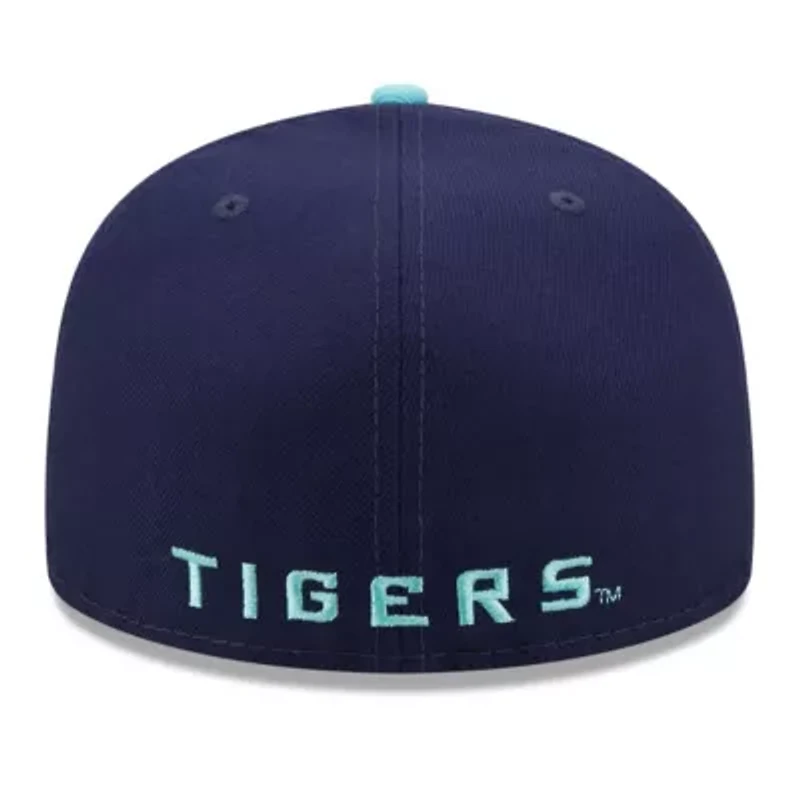 NCAA Navy/Light LSU Tigers 59FIFTY Fitted Hat