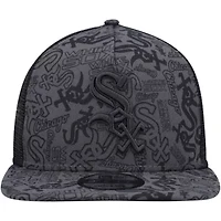 Chicago White Sox MLB Chicago Sox Repeat A-Frame 9FIFTY Trucker Snapback Hat