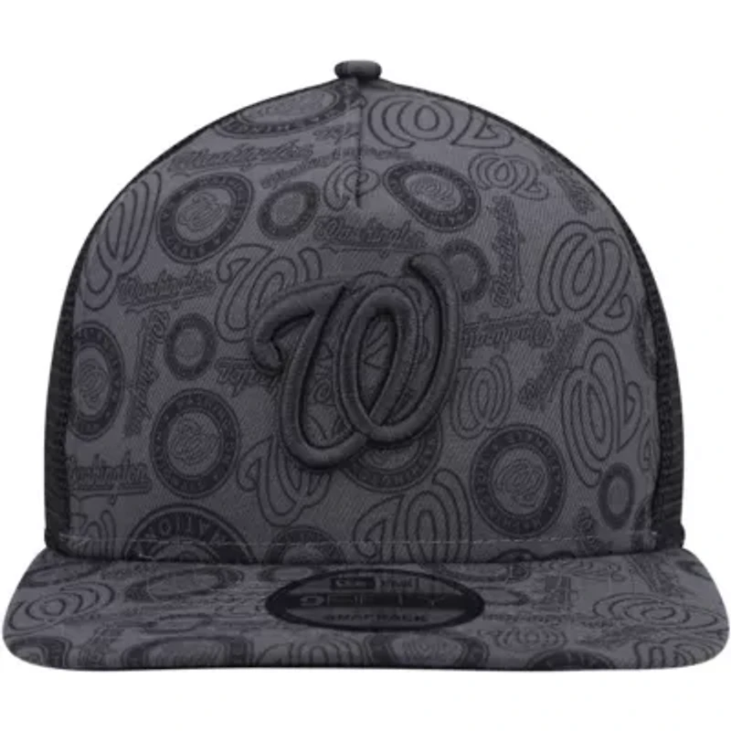 MLB Washington Nationals Repeat A-Frame 9FIFTY Trucker Snapback Hat