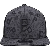MLB Pittsburgh Pirates Repeat A-Frame 9FIFTY Trucker Snapback Hat