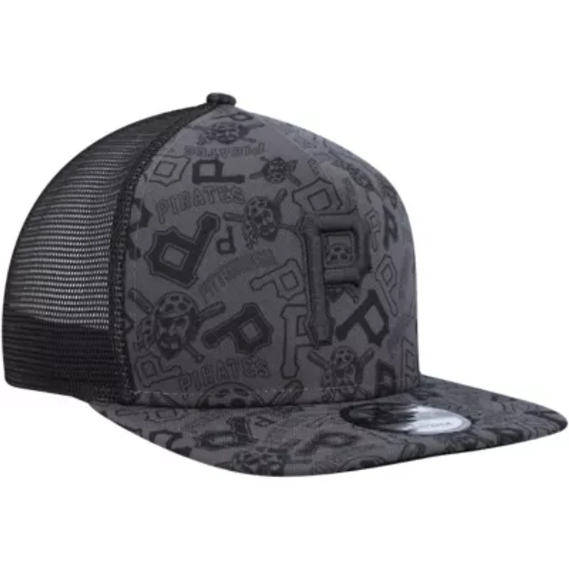 MLB Pittsburgh Pirates Repeat A-Frame 9FIFTY Trucker Snapback Hat